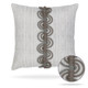 Dressage PEbble Pillow front