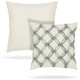 Aqua Rope Pillow Sides