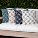 Part of a larger collection of rope pillows
