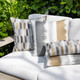 several sizes on sofa