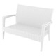 White LoveSeat