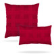2 sizes of rouge pillows available, lumbar and square