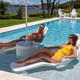 Ripple Wide Umbrella table with Shayz Loungers