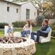firepit seating for the family