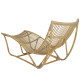 Lounger in Natural Finish
