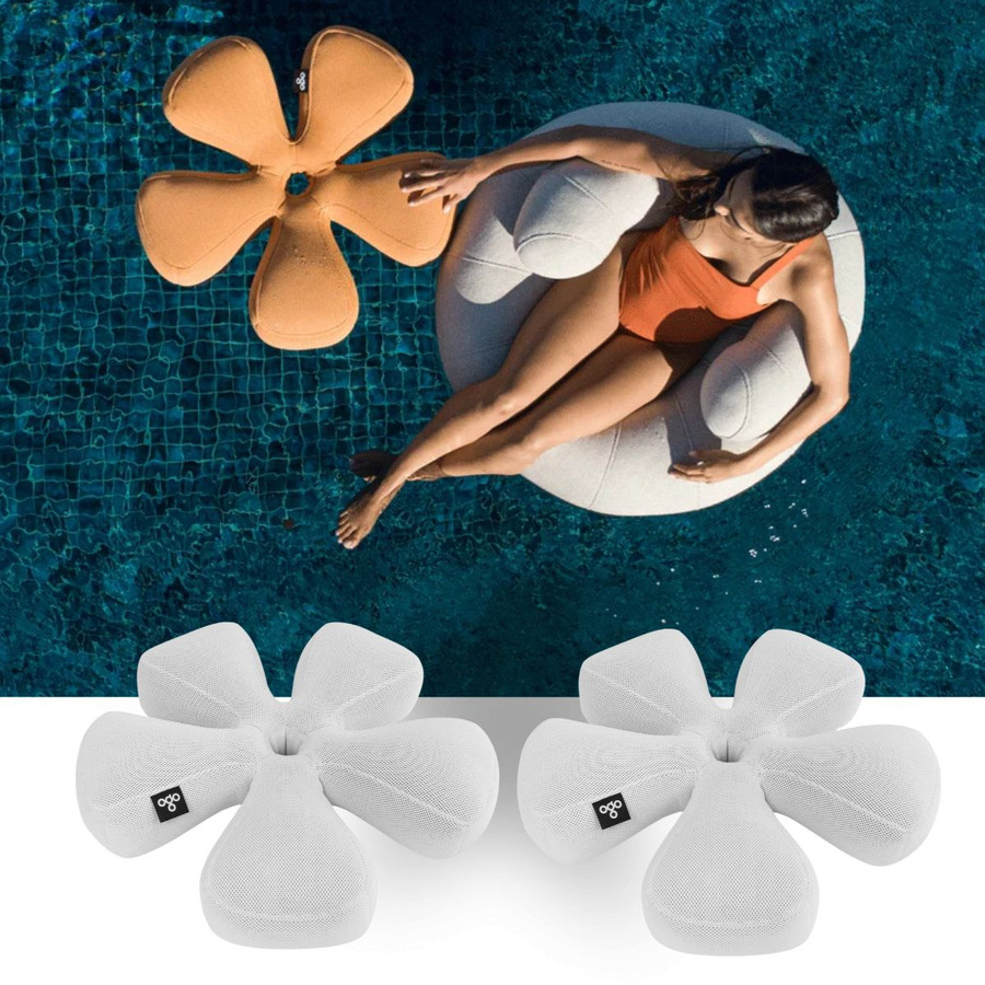 SAVANNE and White Small luxury Flower pool floats