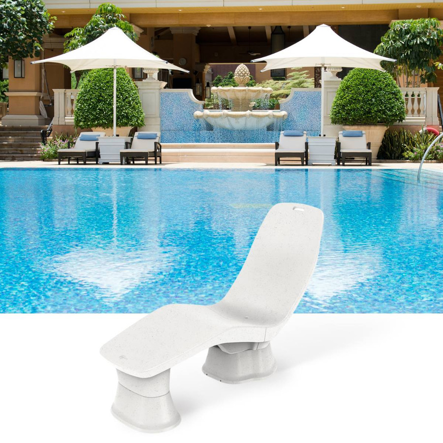 Tenjam Laylo Max + Lounger in White Granite