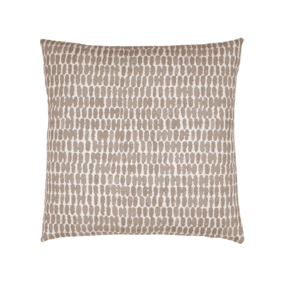 Latte Pillow Front and Reverse side