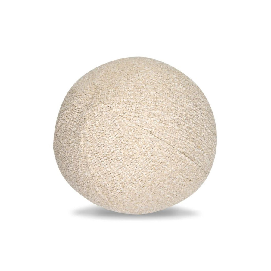 Alto Crema Elaine Smith orb pillow, 12" — studio