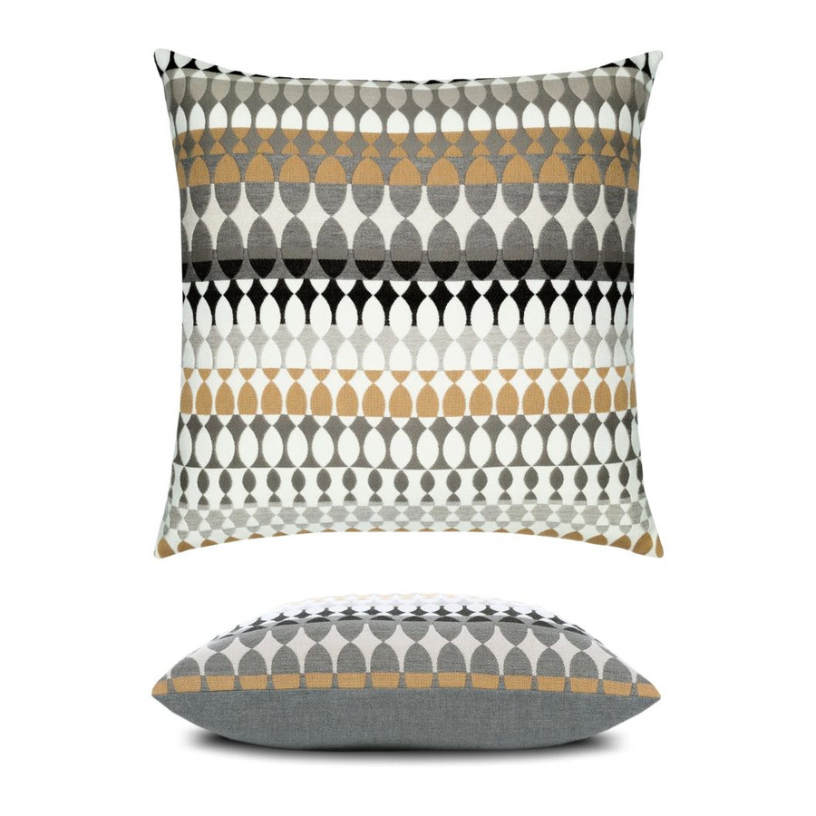 Modern Oval Dune Pillow | Elaine Smith | 20 square