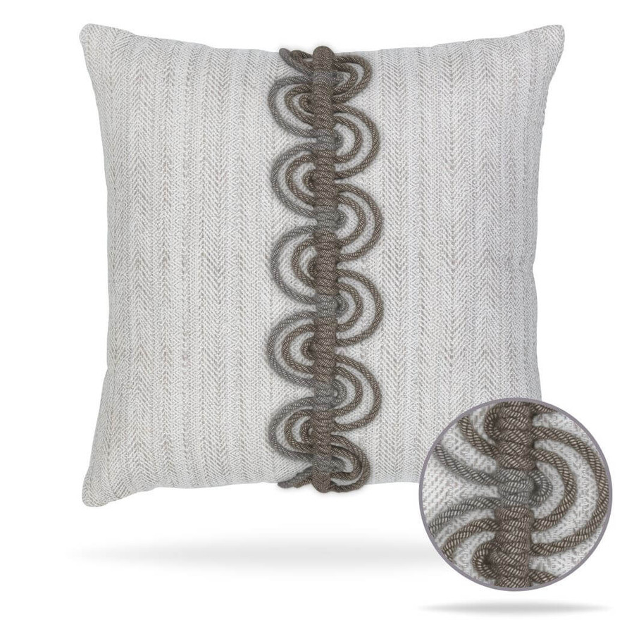 Dressage PEbble Pillow front