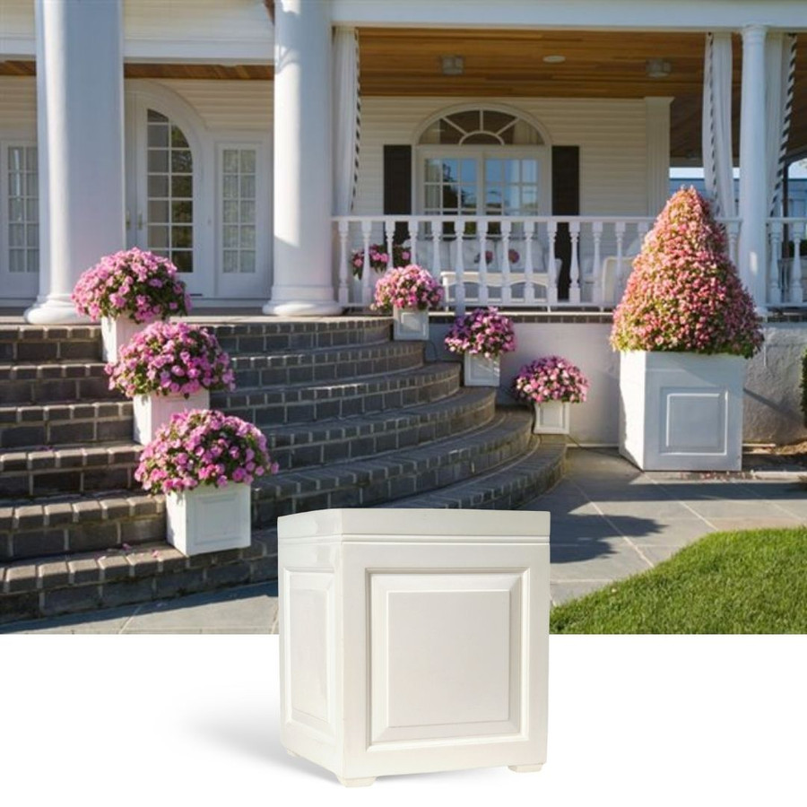 SLOANE Planter | White Finish