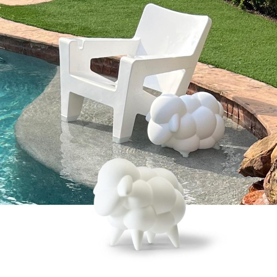 Cloud Dottie and Bask Chair make a great ledge pairing