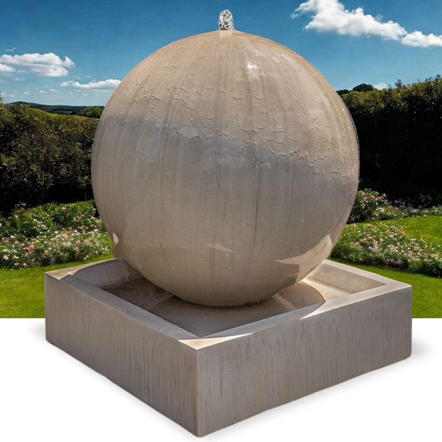 Large Sphere Fountain 2 pieces