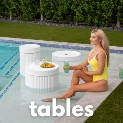 Side Tables in Pool