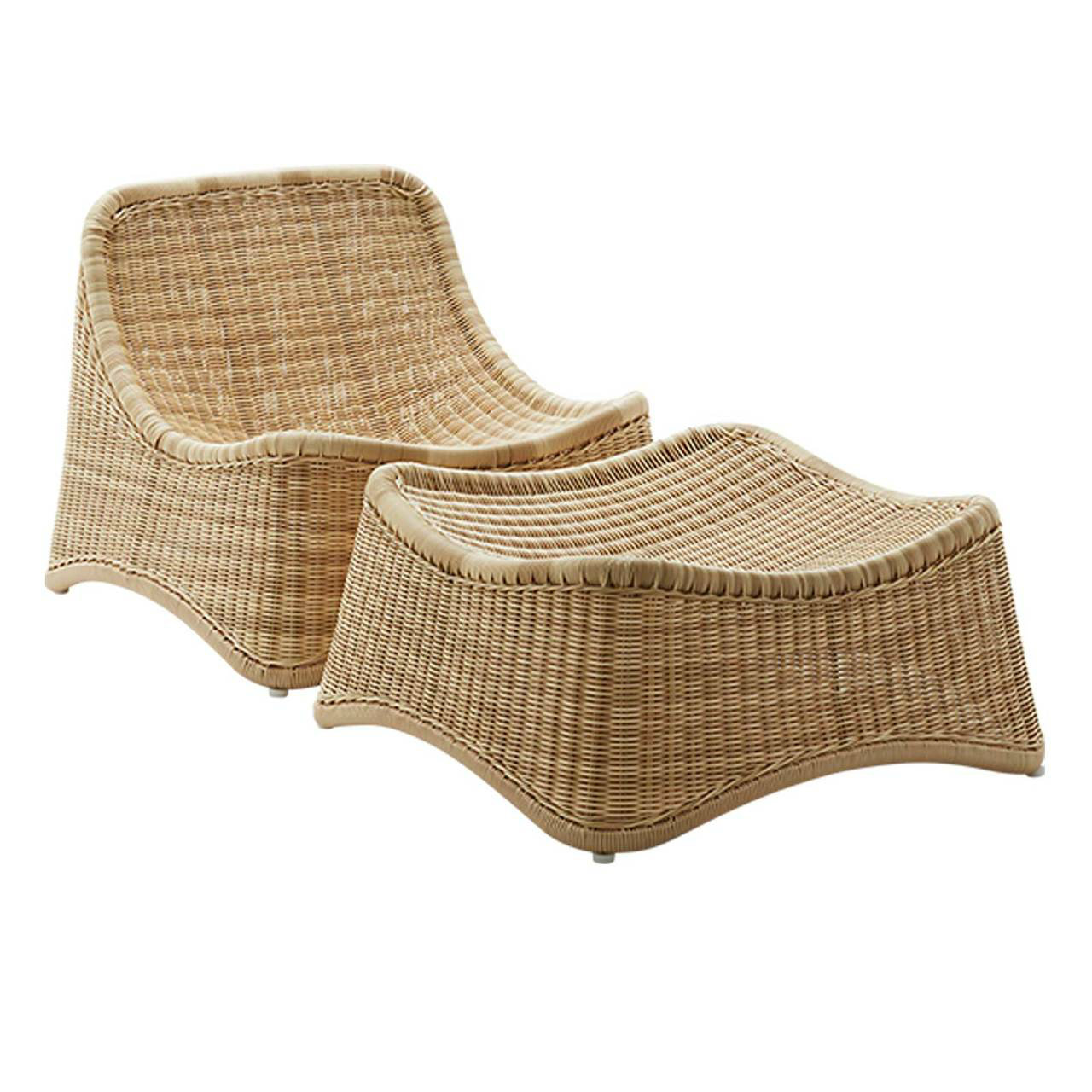 Chill Chair and Ottoman | Nanna Ditzel