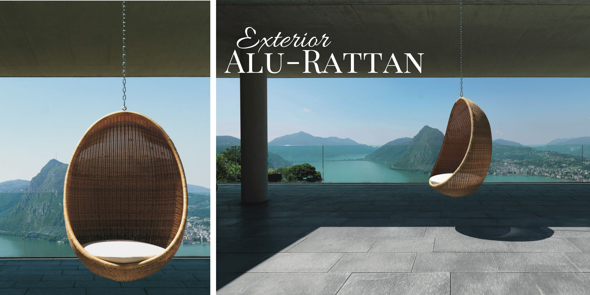 alurattan-hanging-egg-chair from Sika Design