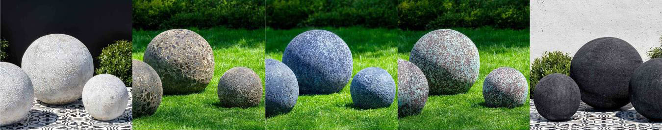 angkor-garden orb art finish selections