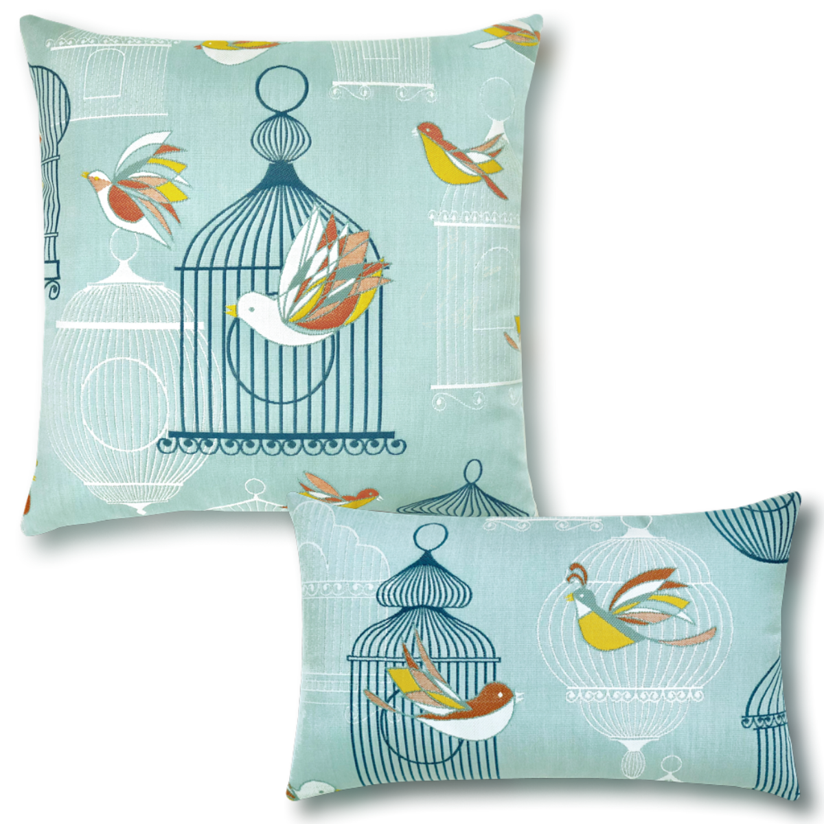 birds-and-cages-pillow-set birds-and-cages-pillow-set