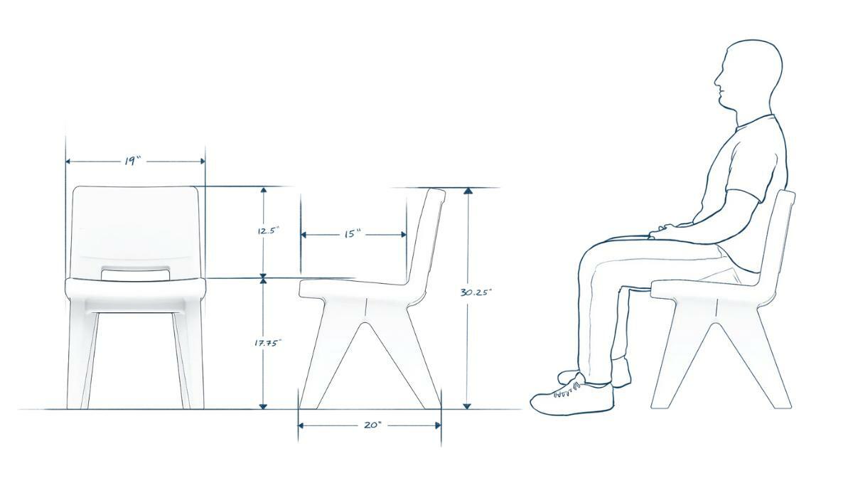 fresco-dining-chair dimensions