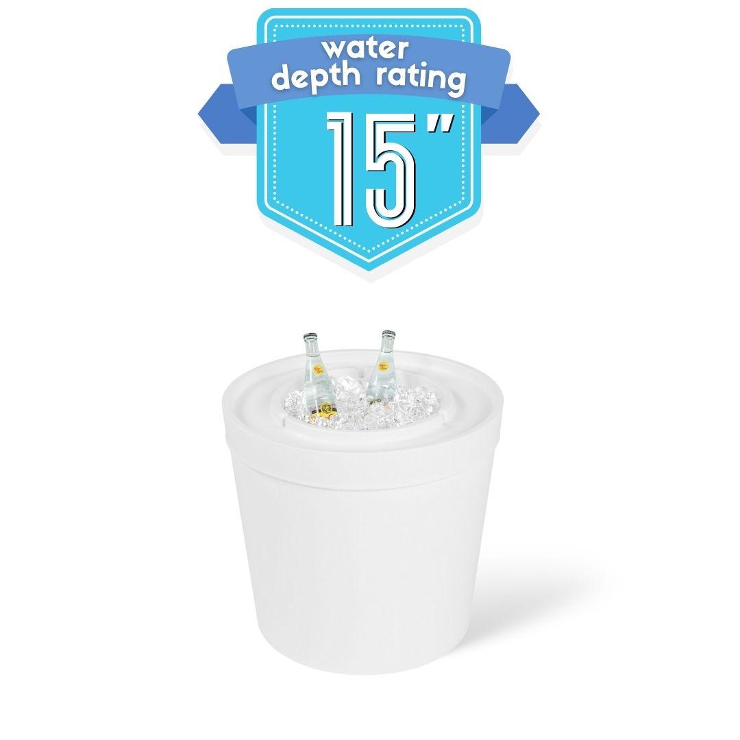 ice-bin-side-table-water-depth rating