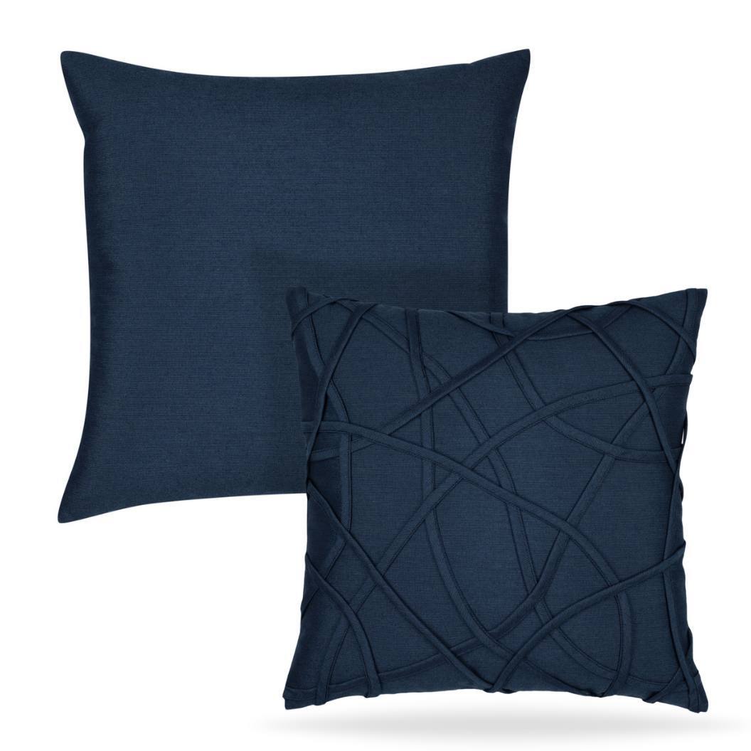 illusion-indigo square pillow