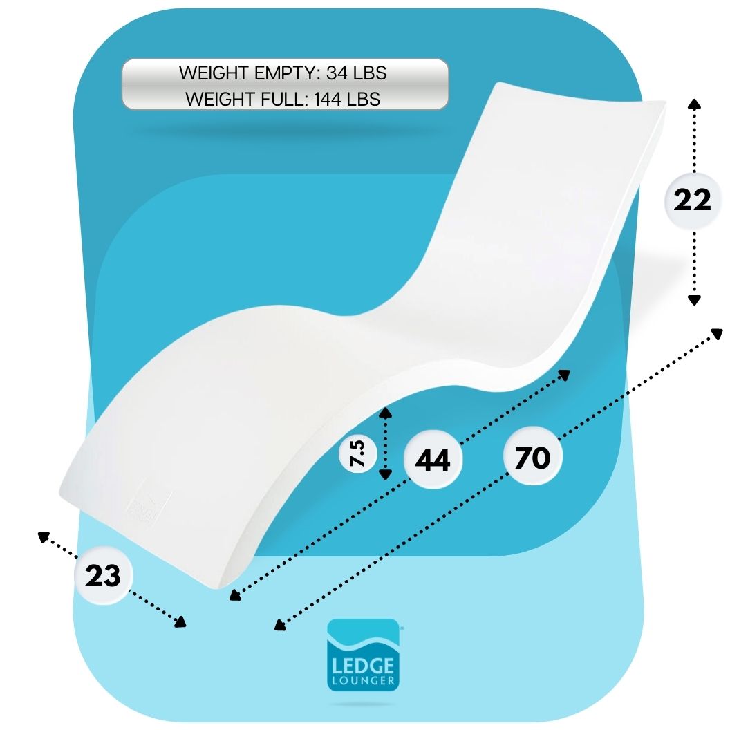 Signature Chaise Measurements and weights