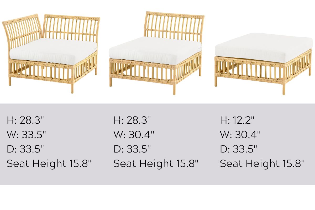 Garden Sofa  Maggie Exterior Module Sofa 