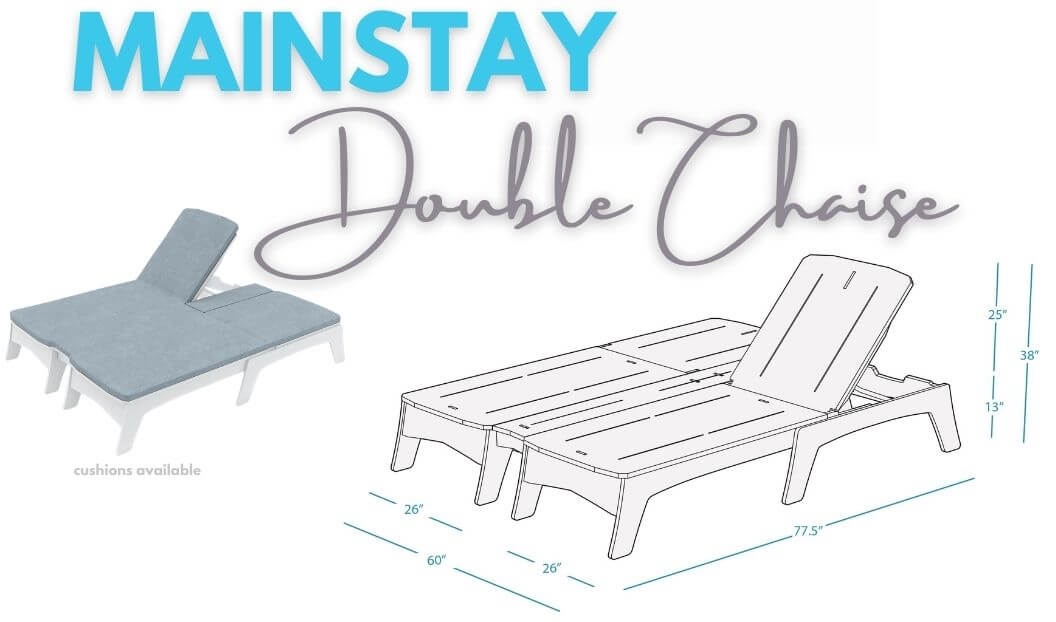 mainstay-double-chaise-with-cushion