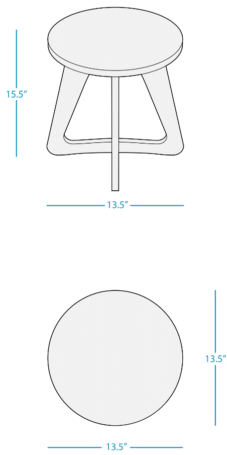 mainstay-stool dimensions