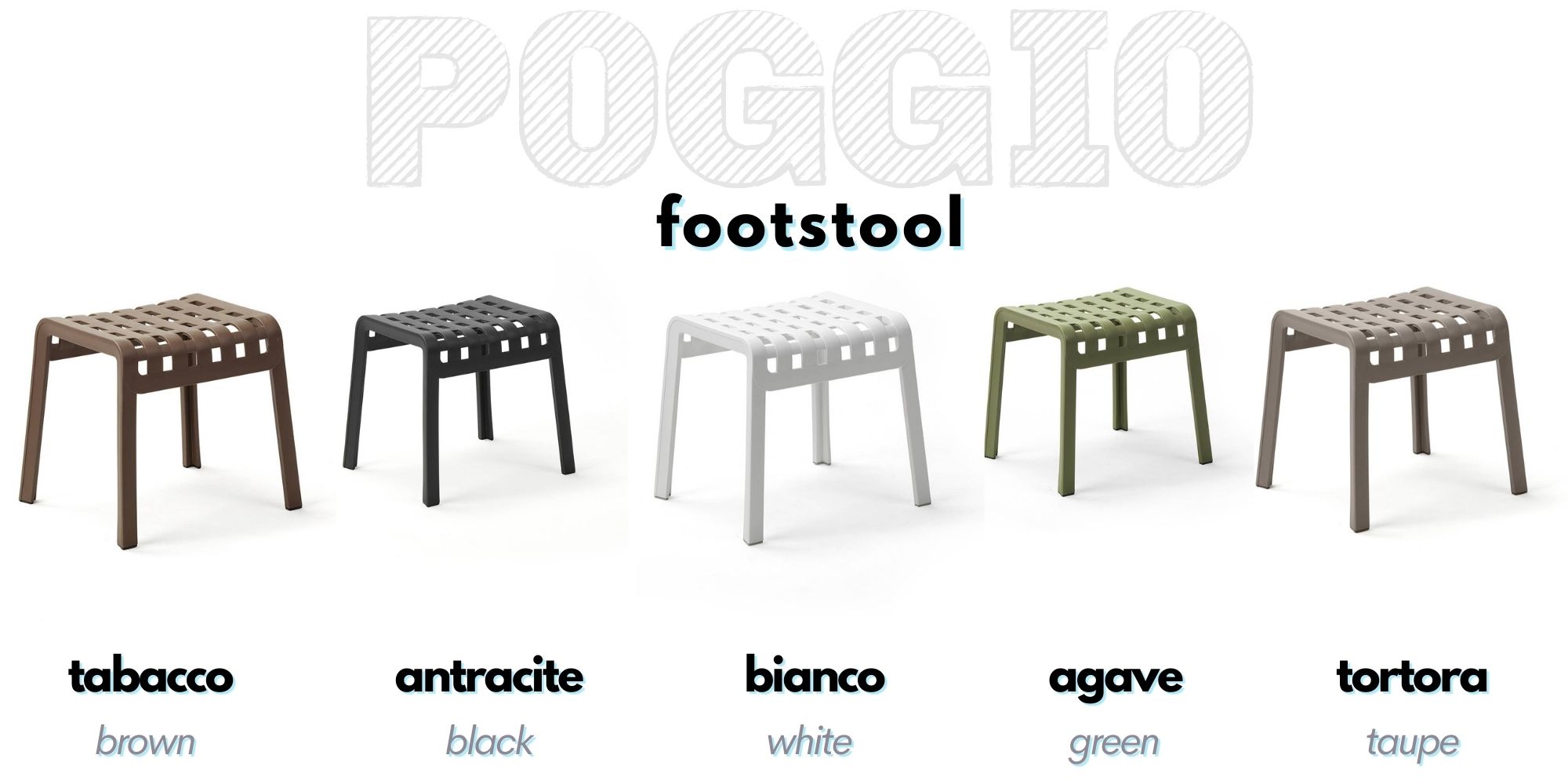 nardi-poggio-footstool-colors