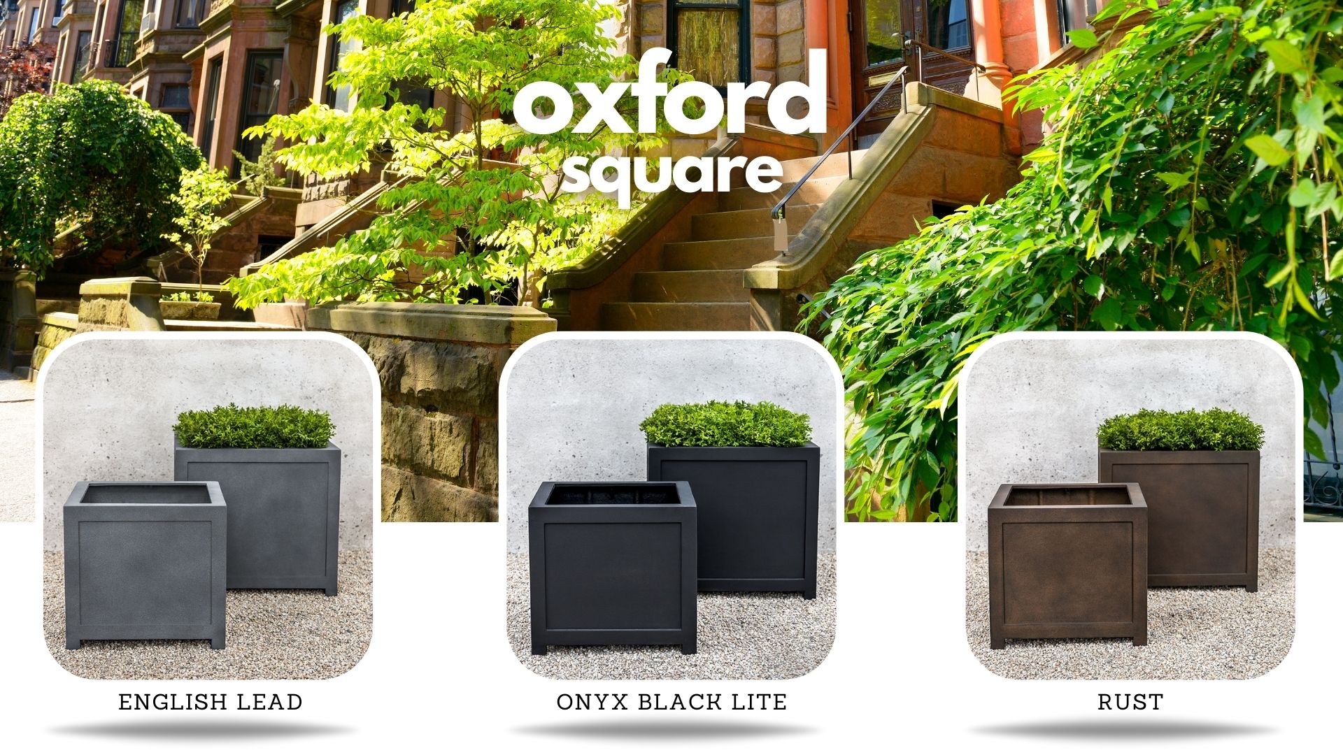 Oxford Square Planter