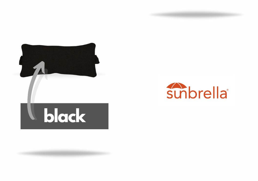 signature-chaise headrest-pillow-black-sunbrella