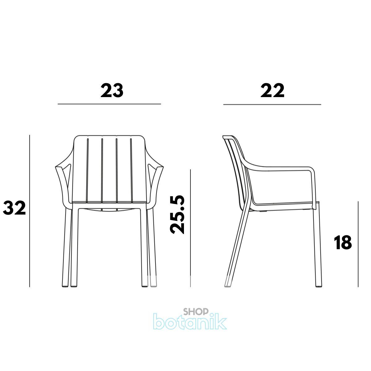 tiberina-armchair-dimensions