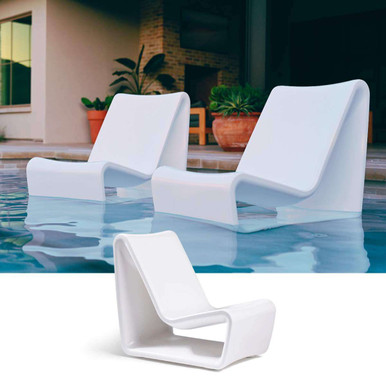 Loop Patio Pool Ledge Chair