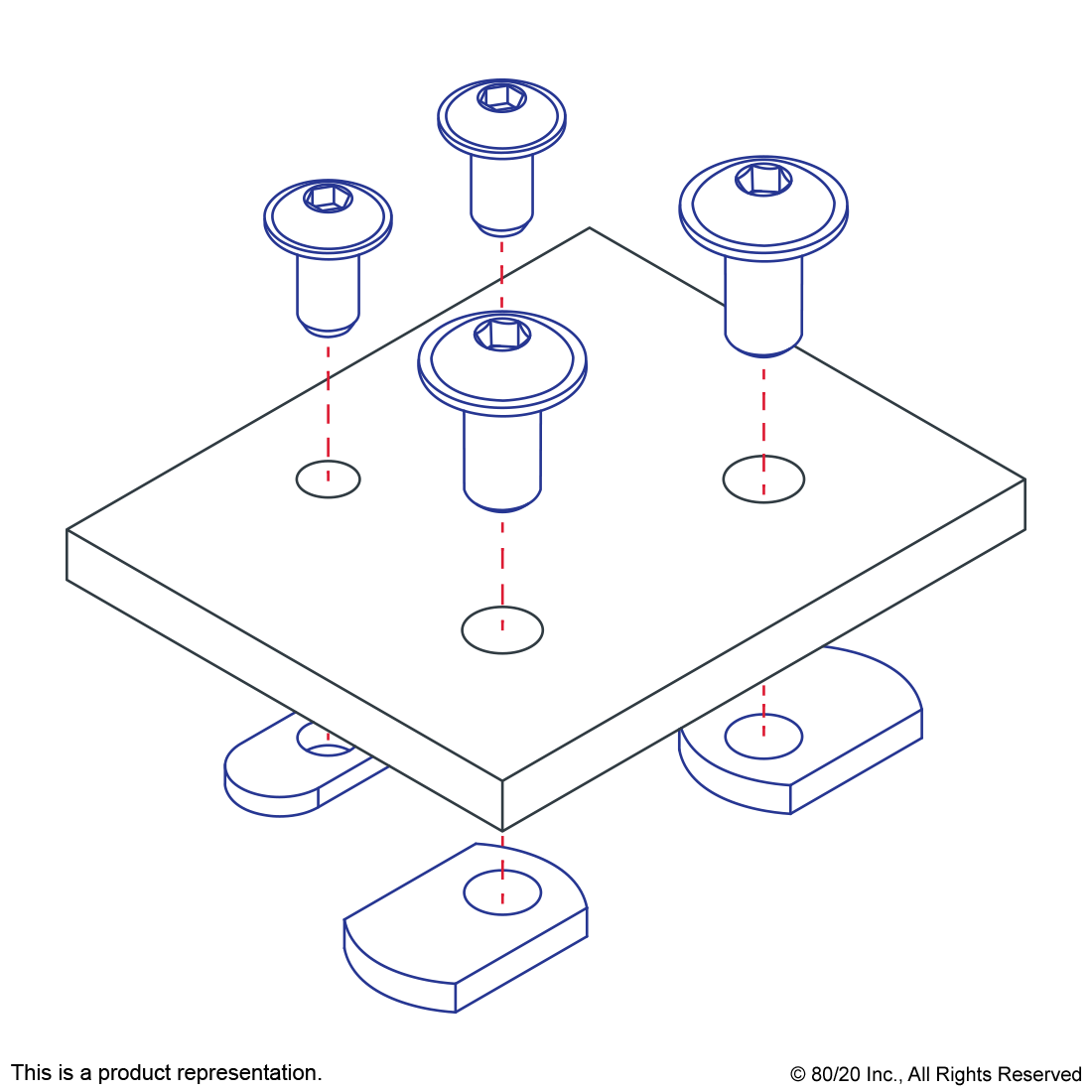 4515 | 10 to 15 Series 4 Hole - Rectangular Transition Flat Plate | CPI ...