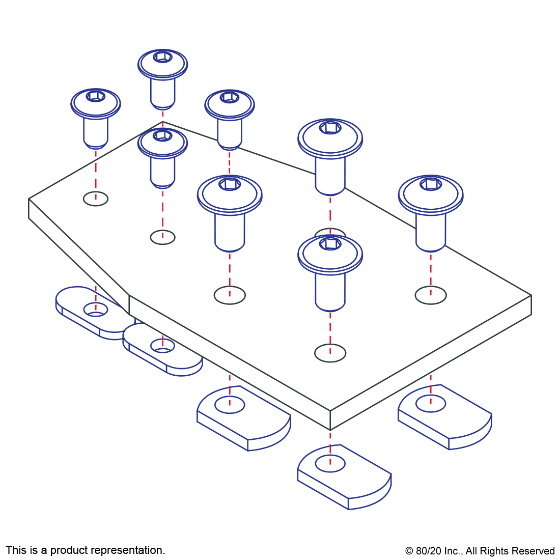 4518 | 10 to 15 Series 8 Hole - Rectangular Transition Flat Plate | CPI ...