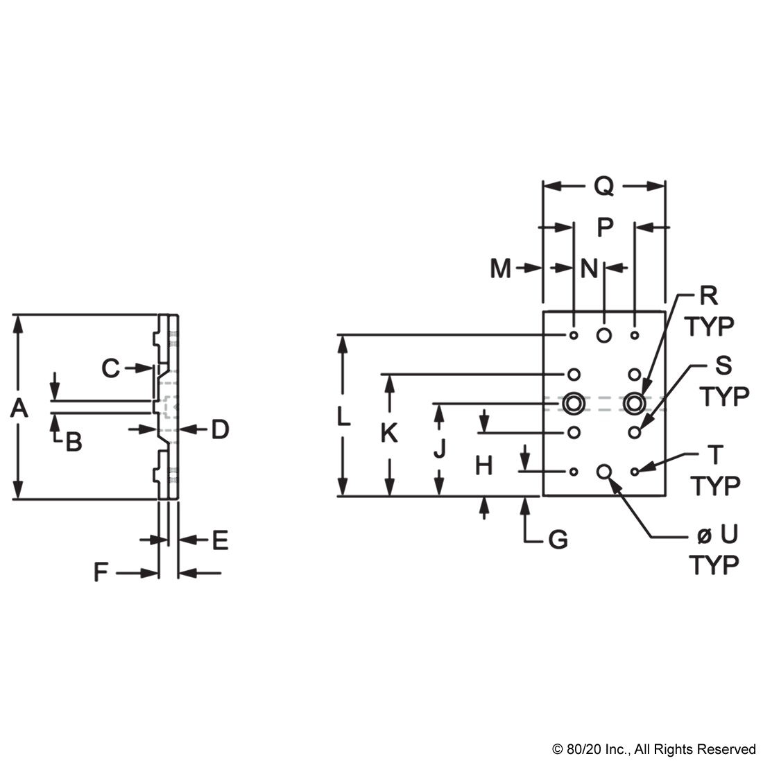 6764 | 10 Seres Double Short UniBearing™ | CPI Automation