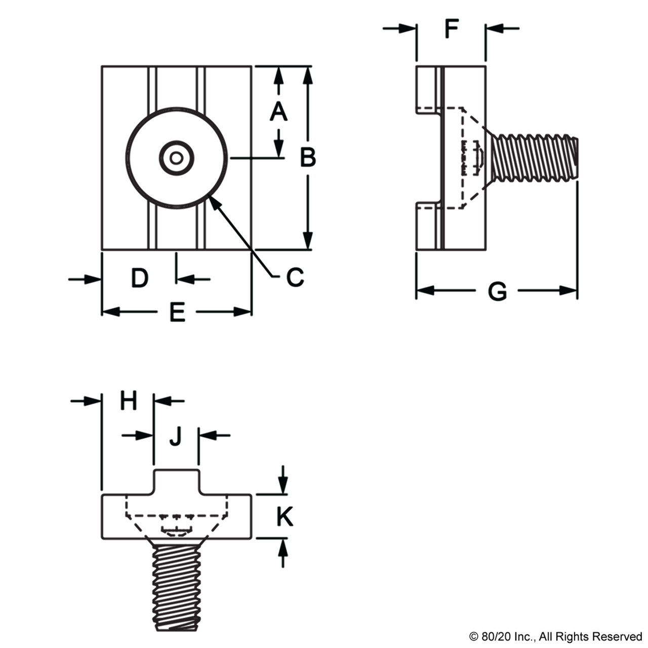 2067 10 Series Economy Sliding Door Glide CPI Automation