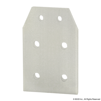 4520 | 10 to 15 Series 6 Hole - Rectangular Transition Flat Plate Large Series Primary - Image 1