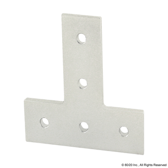 45-4480 | 45 Series 5 Hole - “T” Flat Plate - Image 1