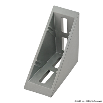 14098 | 15, 40, & 45 4 Hole - Inside Corner Bracket with Dual Support - Image 1