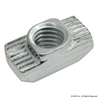 3931 | 15 & 40 Series M6 Standard Drop-in T-Nut - Image 1