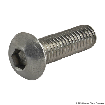 17-6320 | M6 x 20.00mm Button Head Socket Cap Screw (BHSCS) - Image 1