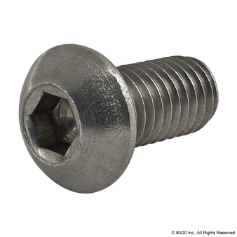 17-8316 | M8 x 16.00mm Button Head Socket Cap Screw (BHSCS)