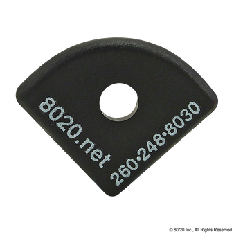 2035 | 15 Series End Cap with Push-In Fastener - Image 1