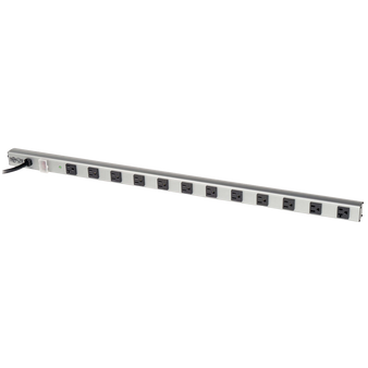 2678 | 30, 40, 45 Series 20A Power Strip, 12 Outlets, 15 ft. cord, 36" long - Image 1