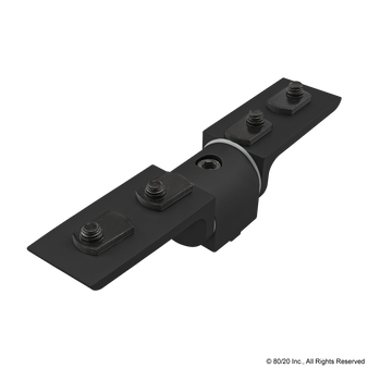 4321-Black | 15 Series Standard 0 Degree Dynamic Pivot Assembly with Dual "L" Arms - Image 1