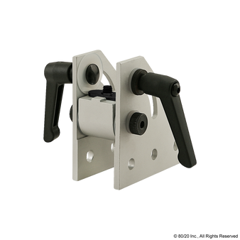 4116 | 10 Series 90 Degree Double Pivot Bracket Assembly with "L" Handles - Image 1