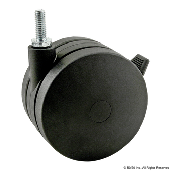 2294 | Furniture Style Caster: 3/8-16 x 1" - Image 1